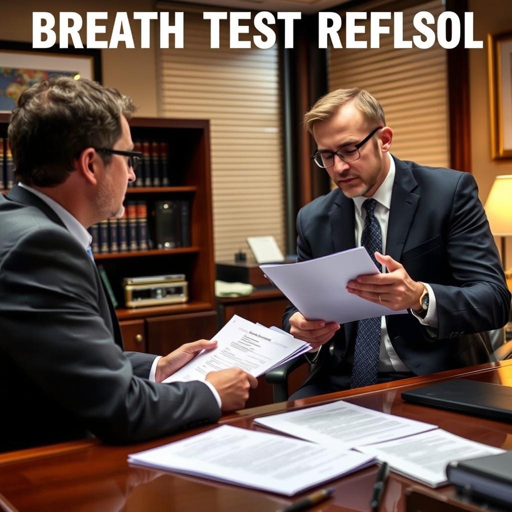 Breath Test Refusal Lawyer New Jersey